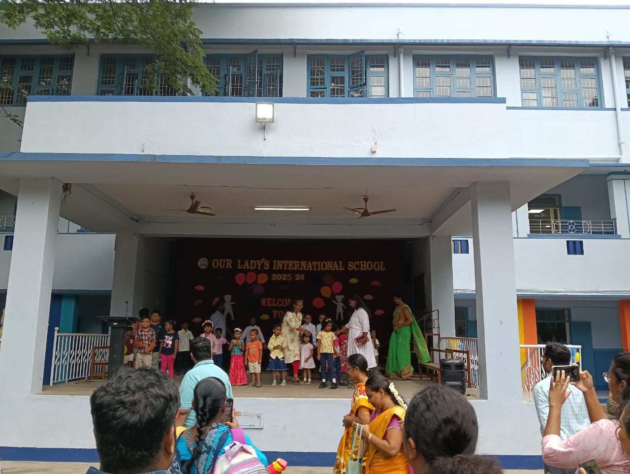Our Lady's International School campus, welcoming students and families