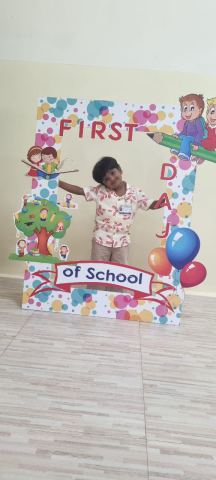 First Day of School, Pre-Primary section