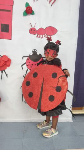 A costume made at home